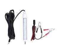 MDKSOUITY Luce da Pesca a LED IP68 Impermeabile a 360 Gradi, 10 W, Luce Subacquea Verde per Pesci, 1000 lm per attirare gamberi, Calamari, shad, persici e Pesci Rossi, con Cavo anticorrosion