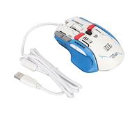 MDKSOUITY Wired Gaming Mouse, 10 Button Macro Programmable RGB Gaming Mouse with 13 Lighting Modes and 6 DPI Speeds up to 12800, Mechanical Micro Switch for PC Gamers and Office Use (Bianca)