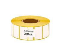 MDlabels - Etichette termiche bianche su rotolo 32x20 mm 200 pezzi permanentemente adesive, per codici a barre