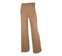 MDM Mademoiselle Du Monde Pantalone Donna Taglio Dritto MDM275 Colore Beige