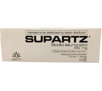 Supartz Siringa Intrarticolare Preriempita Acido Ialuronico 2,5 ml 25 Mg 1 Pezzo