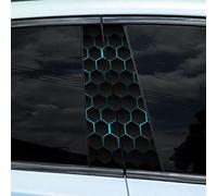 MDMDPYLCH Adesivo Montante B Auto, per Renault Captur 2 E-Tech Hybrid 2020-2024 2025 Pellicola Decorativa Finestrino Laterale Protezione AntiGraffio Accessorio Tuning Auto,E-Normal