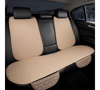 MDMDPYLCH Set Cuscini Auto, per Fiat Tipo 2018-2026, Lino Anteriori Posteriori Cuscini Antiscivolo Facile Installazione Accessori Interni Auto,1setrear-A