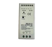 MDR-60-5 MDR-60-12 MDR-60-24 MDR-60-48 5V 12V 24V 48V 1.25A 2.5A 5A 10A 60W Alimentatore su guida (12V)