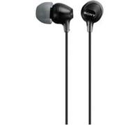 MDR-EX15AP Cuffie e auricolari Nero, Cablato, 8 - 22000 Hz, Musica e Chiamate, 3 g, Auricolare, Nero