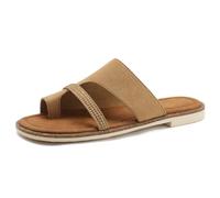 Mdrcg Sandali da Donna, Ciabatte Basse comode ed Eleganti, Sandali Aperti in Punta Ideali per la Spiaggia, Lo Shopping e l'uso Quotidiano.,Flesh,39 EU