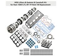 MDS Lifters & Gaskets & Camshaft Kit per Ram 1500 5.7L 09-19 Hemi V8 S6