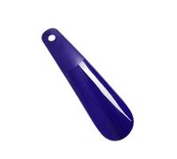 MDSIOKHJ Calzascarpe Mini calzascarpe professionali con manico corto, in plastica, for uso domestico, spatola for scarpe, portatile, sollevatore for(Royal blue)