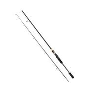 MDSIOKHJ Canna da Pesca Asta secondaria telescopica Regolabile Solida Vibrante in Carbonio con Impugnatura Leggera Canna da Pesca a Lancio Lungo Diritta(1.8 m)