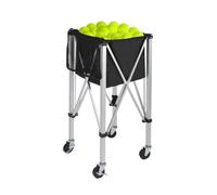 MDSIOKHJ Carrello da Tennis Carrello Pieghevole in Alluminio for Palline da Tennis Leggere for Sport all'Aria Aperta(Color 1)