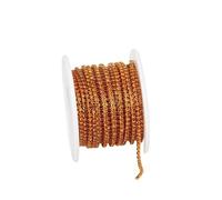 MDSIOKHJ Catena di Strass SS6-SS12 5 iarde/10 Iarde Catena a Coppa con Strass in Cristallo Multicolore da Cucire sulla Catena a in Colla su Finitura in Pietra per Cucito(Color 11,5Yards,SS12-3.0mm)