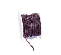 MDSIOKHJ Catena di Strass SS6-SS12 5 iarde/10 Iarde Catena a Coppa con Strass in Cristallo Multicolore da Cucire sulla Catena a in Colla su Finitura in Pietra per Cucito(Color 6,5Yards,SS8-2.5mm)