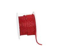 MDSIOKHJ Catena di Strass SS6-SS12 5 iarde/10 Iarde Catena a Coppa con Strass in Cristallo Multicolore da Cucire sulla Catena a in Colla su Finitura in Pietra per Cucito(Color 9,2yard,SS8-2.5mm)