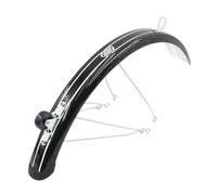 MDSIOKHJ Parafanghi per Bici Set di parafanghi for Bici, parafango for con Supporto for Ruota, for Bicicletta, Anti-Fango, Accessori for Parti per Protezione da Spruzzi(Black Only Rear)