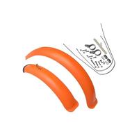 MDSIOKHJ Parafango Set di componenti Anteriori e Posteriori for parafango Bici for Mountain Bike da Viaggio all'aperto Arancione(Orange)