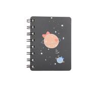 MDSIOKHJ Quaderno 1 pz. Mini quaderno tascabile portatile for studenti, formato A7, mini appunti, materiale scolastico, cancelleria for ufficio.(Orange)