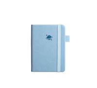 MDSIOKHJ Quaderno Mini quaderno A6/A7, portatile, tascabile, blocco note, diario, pianificatore, agenda, album da disegno, ufficio, scuola, cancelleria(Blue-A6)