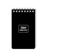 MDSIOKHJ Quaderno Mini quaderno A7, lista delle cose da fare, quaderni universitari, blocco note, quaderno for schizzi, diario da viaggio, raccoglitore, diario da ufficio(5 pcs)