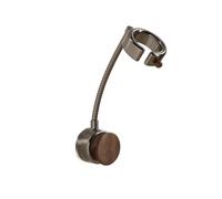 MDSIOKHJ Supporto Per Soffione Doccia Supporto for soffione doccia 1/2 pezzi, ventosa regolabile, supporto for ugello portatile, rotazione multi-angolo, for montaggio senza foratura(Walnut 1pcs)