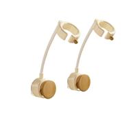 MDSIOKHJ Supporto Per Soffione Doccia Supporto for soffione doccia 1/2 pezzi, ventosa regolabile, supporto for ugello portatile, rotazione multi-angolo, for montaggio senza foratura(Log 2pcs)