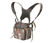 MDSTOP Imbracatura per binocolo, custodia Bino con custodia per telemetro e copertura antipioggia, cinghie Bino per fissare il binocolo, confezione binocolo per bird watching, caccia, viaggi, sport