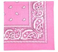 MDSTYLE Bandana extra large 68,6 x 68,6 cm, 100% cotone, per uomini e donne, fazzoletto con motivo cachemire, sciarpa, bandana jumbo, Rosa, X-Large