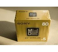 MDW80ER Sony MiniDisc - Confezione da 5