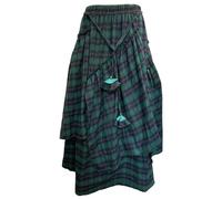 MdybF Gonna Lunga Donna Gonna Non Standard di Moda per La Moda Femminile-Verde-l