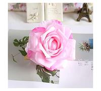 MDYNI Like A Breeze 30 Pezzi Grandi Teste di Fiori di Seta Rosa Bianca Artificiale Fai da Te Decorazione di Nozze Ghirlanda Scrapbooking Artigianato Fiori Finti (Color : Rose Red)