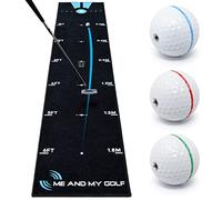 ME AND MY GOLF Breaking Ball Putting Mat - Simulare Breaking Putts a casa