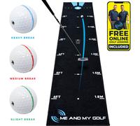 ME AND MY GOLF Puttingmatt Breaking Ball 11FT (335cm)