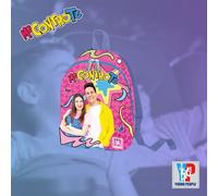 ME CONTRO TE zaino astuccio SCUOLA 2022 COLORE ROSA e FUXIA originale