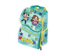 ME CONTRO ZAINO SQUARE SDOPPIABILE CON LED VERDE