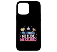 Me Cuido, Me Elijo, Me Celebro Empowerment Citazione Custodia per iPhone 13 Pro Max