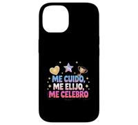 Me Cuido, Me Elijo, Me Celebro Empowerment Citazione Custodia per iPhone 14