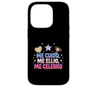 Me Cuido, Me Elijo, Me Celebro Empowerment Citazione Custodia per iPhone 14 Pro
