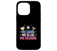 Me Cuido, Me Elijo, Me Celebro Empowerment Citazione Custodia per iPhone 14 Pro Max