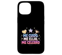 Me Cuido, Me Elijo, Me Celebro Empowerment Citazione Custodia per iPhone 15