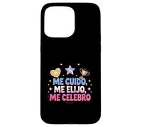 Me Cuido, Me Elijo, Me Celebro Empowerment Citazione Custodia per iPhone 15 Pro Max