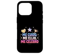 Me Cuido, Me Elijo, Me Celebro Empowerment Citazione Custodia per iPhone 16 Pro