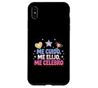Me Cuido, Me Elijo, Me Celebro Empowerment Citazione Custodia per iPhone XS Max
