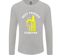 Me E Birra Best Friends Forever Divertente Uomo Maniche