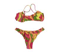 Me-Fui - Bikini Bandeau Arricciato Set - -Swimwear -Donna -Multicolore -S