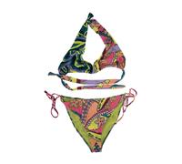 Me-Fui - Set Bikini con Volant - -Swimwear -Donna -Multicolore -L