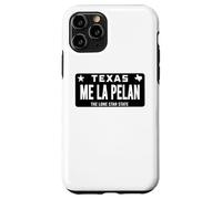 Me La Pelan Texas El Cuhh Takuache License Plate Trokiando Custodia per iPhone 11 Pro