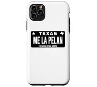 Me La Pelan Texas El Cuhh Takuache License Plate Trokiando Custodia per iPhone 11 Pro Max