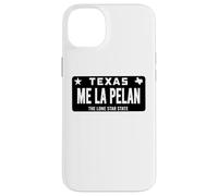 Me La Pelan Texas El Cuhh Takuache License Plate Trokiando Custodia per iPhone 14 Plus