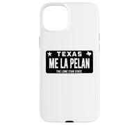 Me La Pelan Texas El Cuhh Takuache License Plate Trokiando Custodia per iPhone 15 Plus