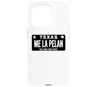 Me La Pelan Texas El Cuhh Takuache License Plate Trokiando Custodia per iPhone 15 Pro
