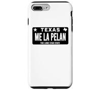 Me La Pelan Texas El Cuhh Takuache License Plate Trokiando Custodia per iPhone 7 Plus/8 Plus
